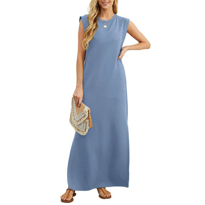 Samantha | Long Fluid Anti-Wrinkle Dress
