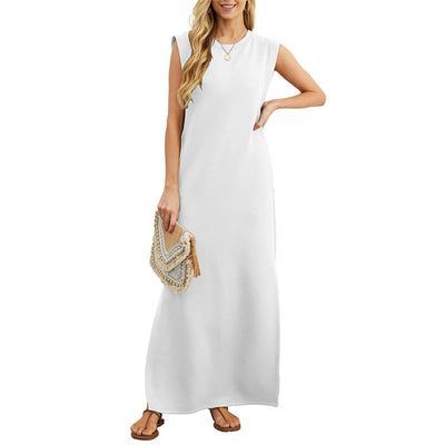 Samantha | Long Fluid Anti-Wrinkle Dress