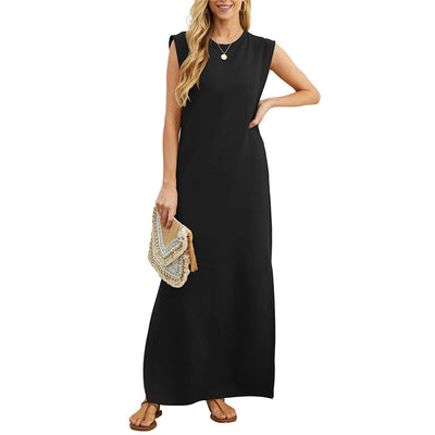 Samantha | Long Fluid Anti-Wrinkle Dress