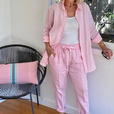 Avery I Comfort Blouse & Pant Set