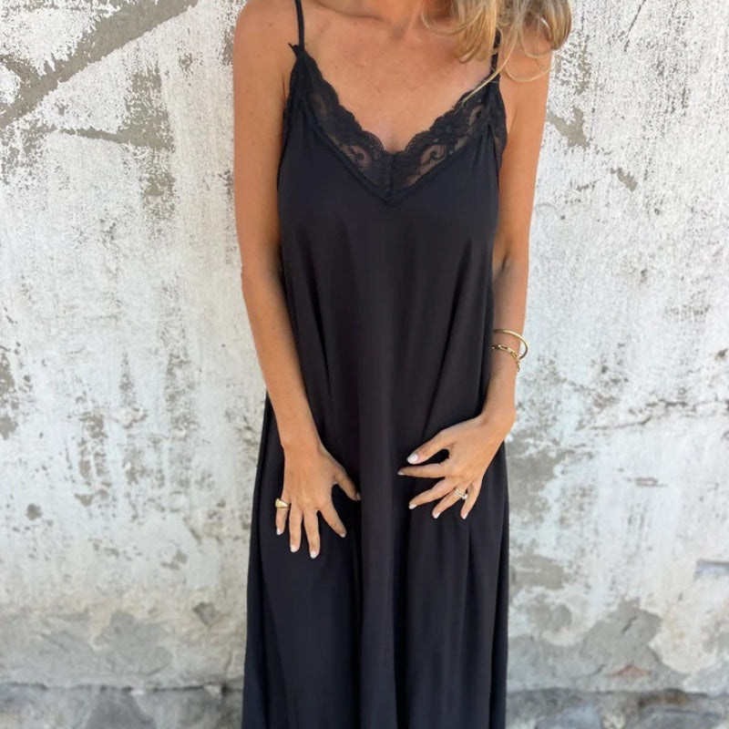 Bianca | Luxurious Teal Maxi Dress