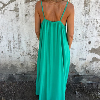 Bianca | Luxurious Teal Maxi Dress