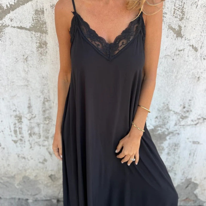 Bianca | Luxurious Teal Maxi Dress