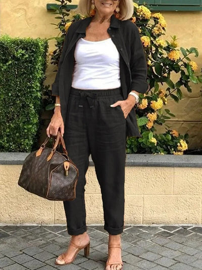 Avery I Comfort Blouse & Pant Set